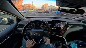 2021 Toyota Camry / Тойота Камри (XV70) 2.5 автомат 200 л.с. | Тест-драйв от первого лица | Шумомер