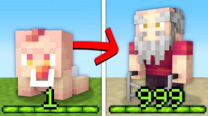 Майнкрафт, но УРОВЕНЬ = ТВОЙ ВОЗРАСТ...