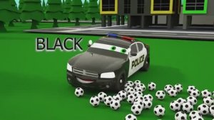 учим цвета с мячами и машинками , мультики для малышей