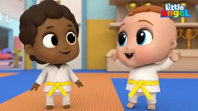 Little Angel - Купаемся В Ванной - Песенка Мойдодыра 💦   Развивающие Мультики Для Детей   Little An