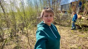 Норильск/ Приехали на дачу поработать.