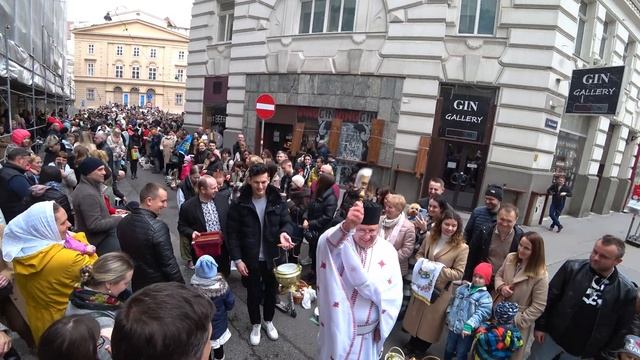 Як Українці Паску Святили / Австрія / Відень /