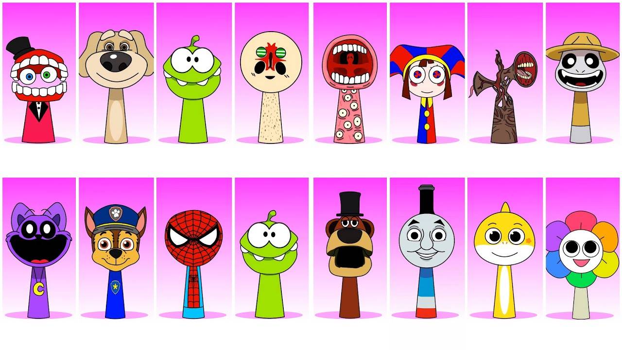 СПРУНКИ VS ИТАЛЬЯНСКИЕ МЕМЫ - ВСЕ ФАЗЫ ПОЛНЫЙ СБОРНИК (Incredibox Sprunki) #sprunki #СПРУНКИ