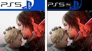 Death Stranding 2 - Сравнение графики на PS5 и PS5 Pro (ElAnalistaDeBits)