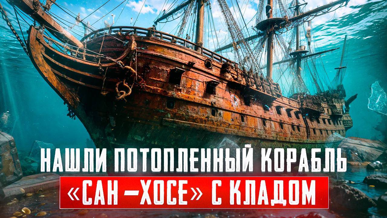 Нашли потопленный корабль "САН - ХОСЕ" С КЛАДОМ | ТА СТОРОНА