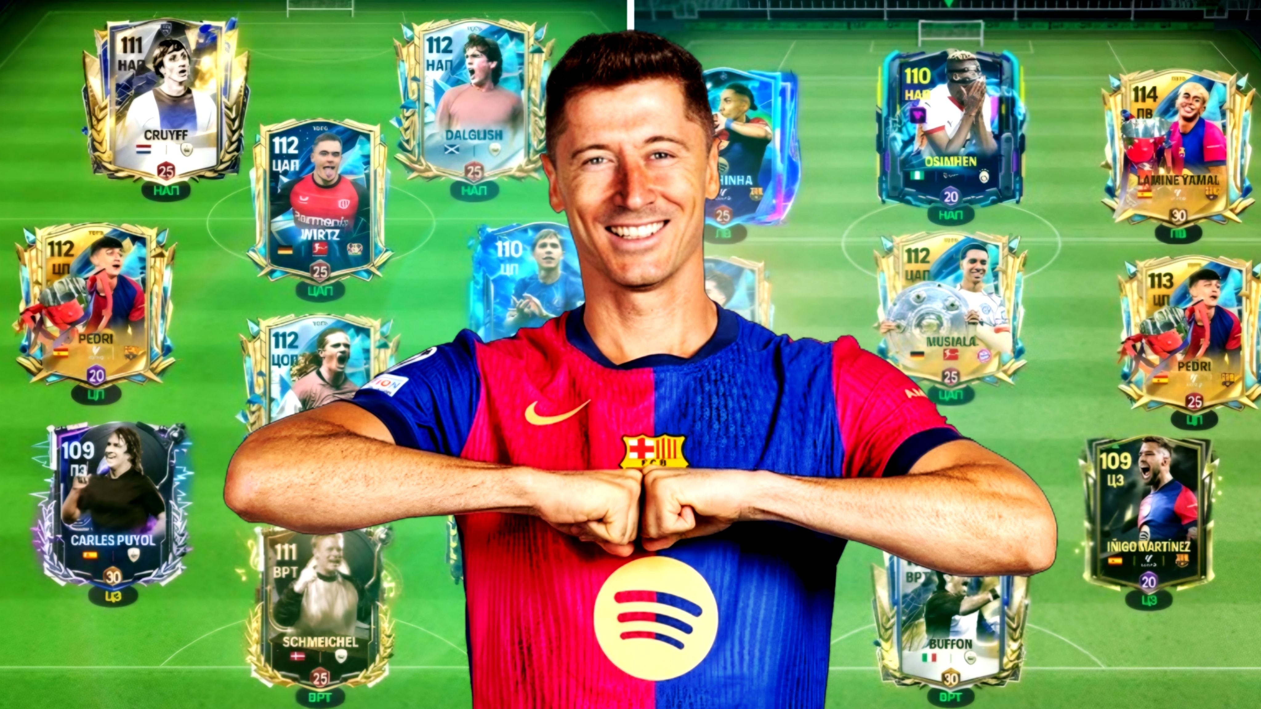 ОЦЕНКА ВАШЕГО СОСТАВА №2 в FC MOBILE
