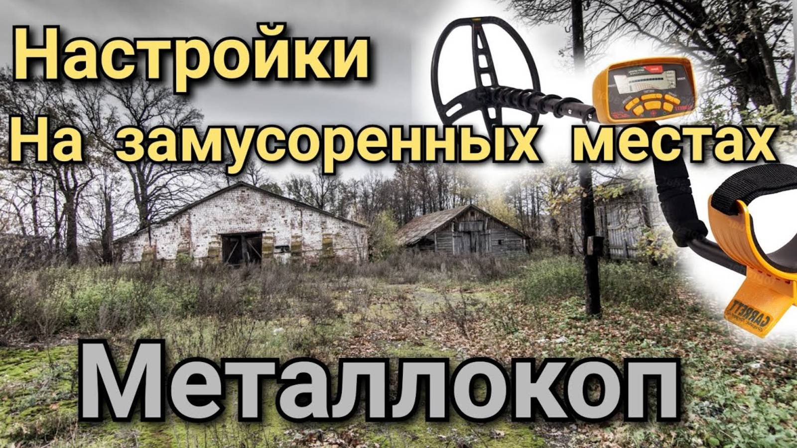 лайтовый коп и тонкие настройки прибора гарет асе 350  для копа металла