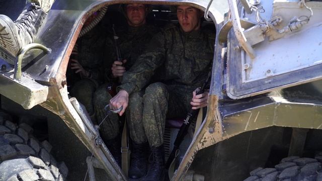 Курсанты ВУЦ провели учебный бой
