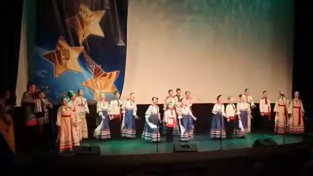 Вишенье Ой ниточка на конкурсе Звезды в ладонях