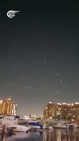 Катар заявляет, что его ПВО перехватили ракетную атаку на военную базу США Аль-Удейд.