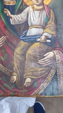 Блошиный рынок. Купили редкую икону 19 века. Flea market. We bought a rare icon #shorts