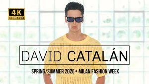 DAVID CATALÁN Menswear | Spring/Summer 2026 | Milan Fashion Week