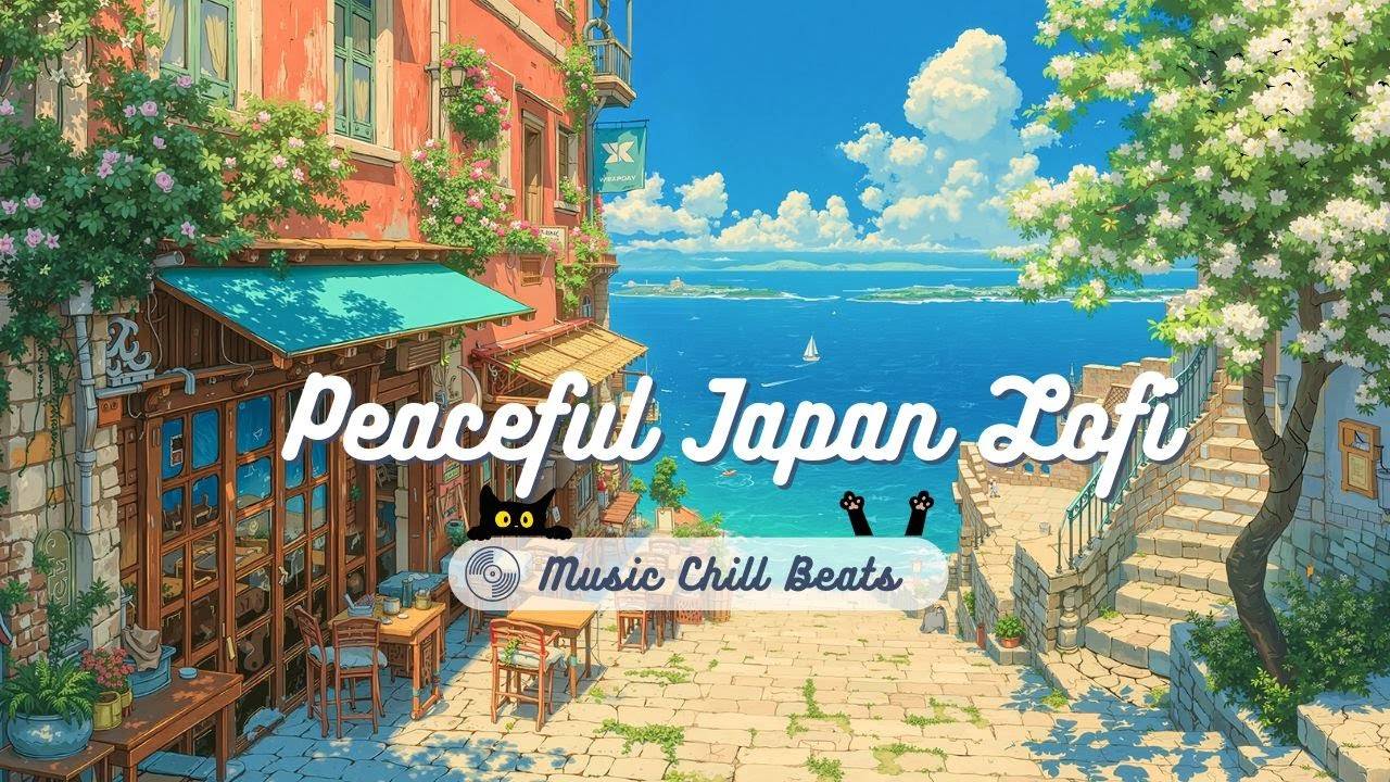 Morning Chillhop in Japan – Bright Lofi Vibes for Study and Journaling, Peaceful Japan Lofi смотреть онлайн