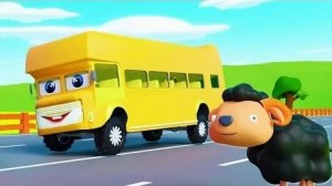 Песенка про  ВЕСЕЛЫЙ АВТОБУС | Песенка про машинки | Мультики про машинки