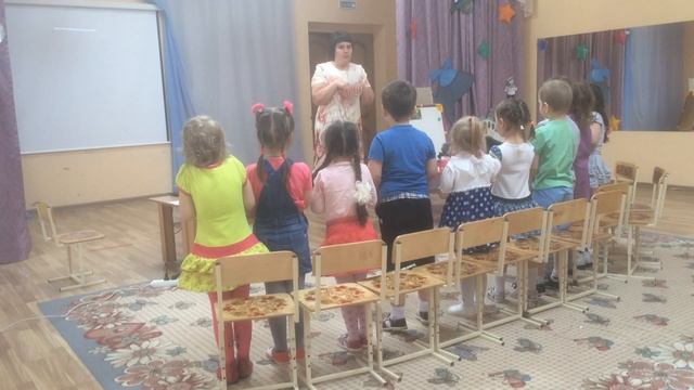Занятие к конкурсу Воспитатель года 2019  в старшей группе "Рассматривание кролика"