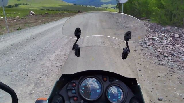Дорога на Алтай #2 | Алтай на Kawasaki KLE400