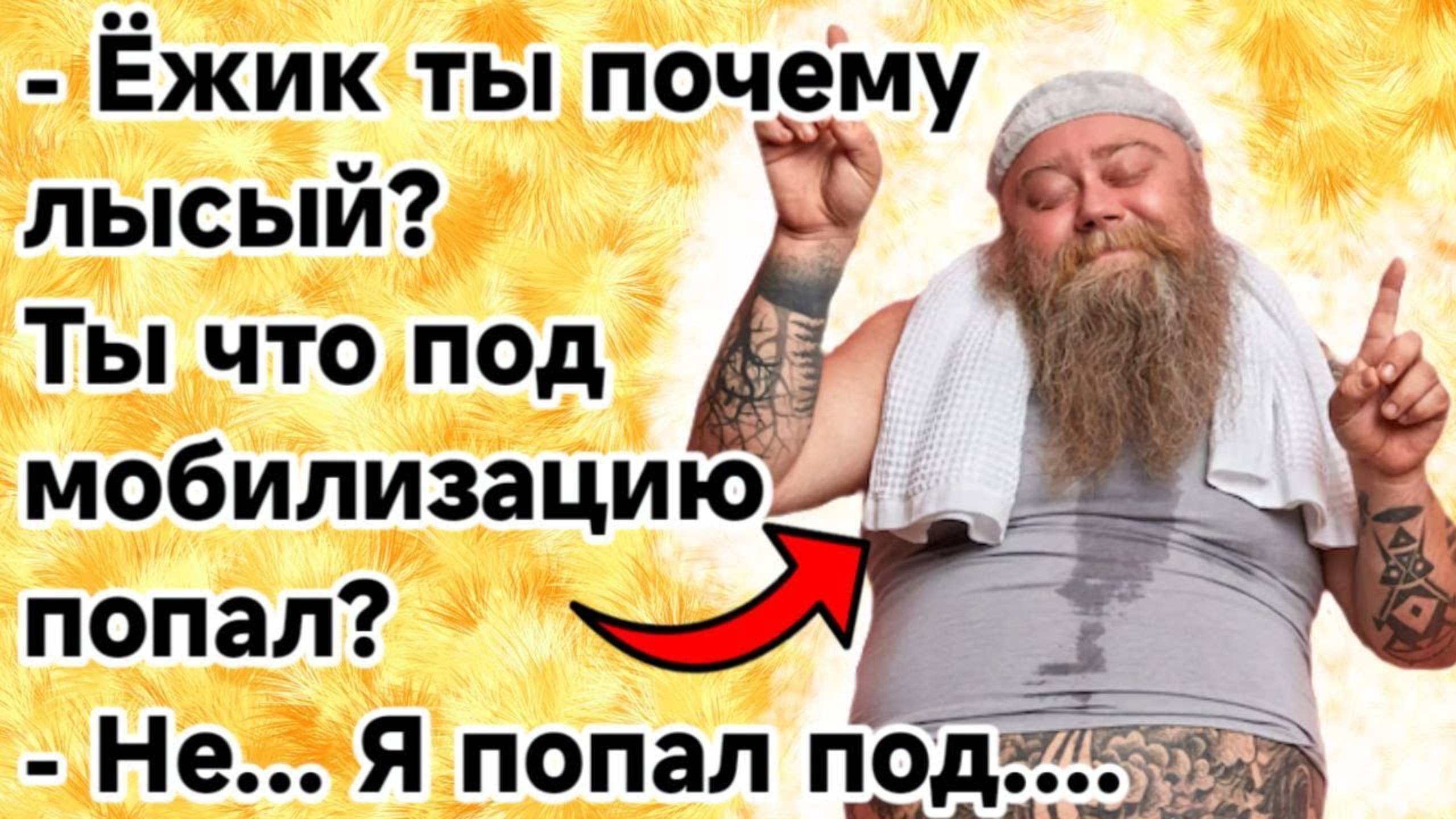 Ёжик попал под мобилизацию. Сборник смешных анекдотов