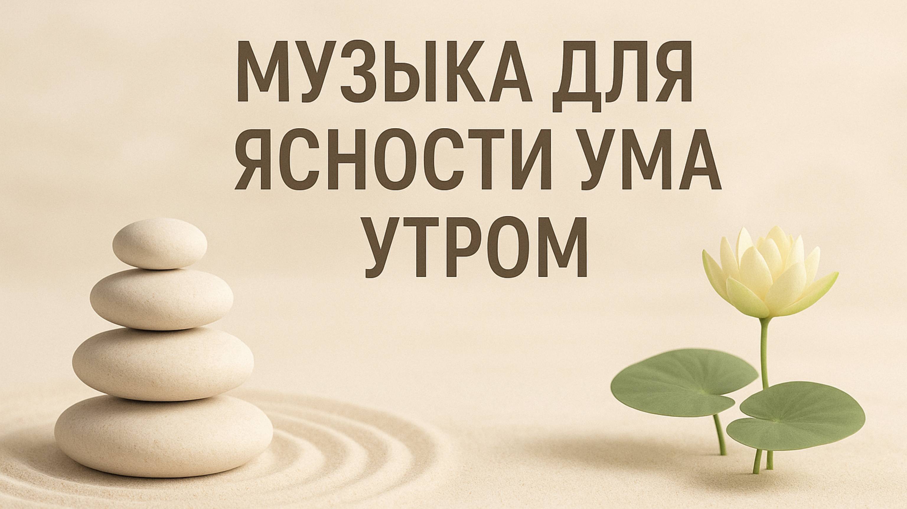 МУЗЫКА ДЛЯ ЯСНОСТИ УМА УТРОМ