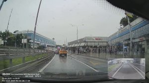 22 июня 2025 года. Москва (Марьино - Бирюзова - Ташкентская - Марьино). Таймлапс x4