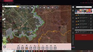 Обзор карты боевых действий Militarymaps Война на Украине за 23 июня 2025 года