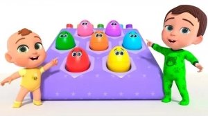 Песенка про яйца-сюрпризы | Lalafun Учим цвета, Детские стишки и песенки для детей