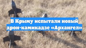 В Крыму испытали новый дрон-камикадзе «Архангел»