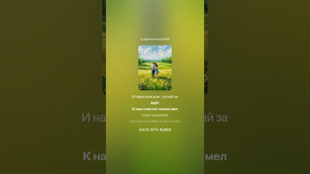 Красив наш Мир.(ж+синтипоп)На слова Ольги Варламовой 71 от 24.06.2025 г.