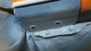 Toyota Corolla - (Завершение ремонта.) Ремонтируем и красим в переход левое переднее крыло.