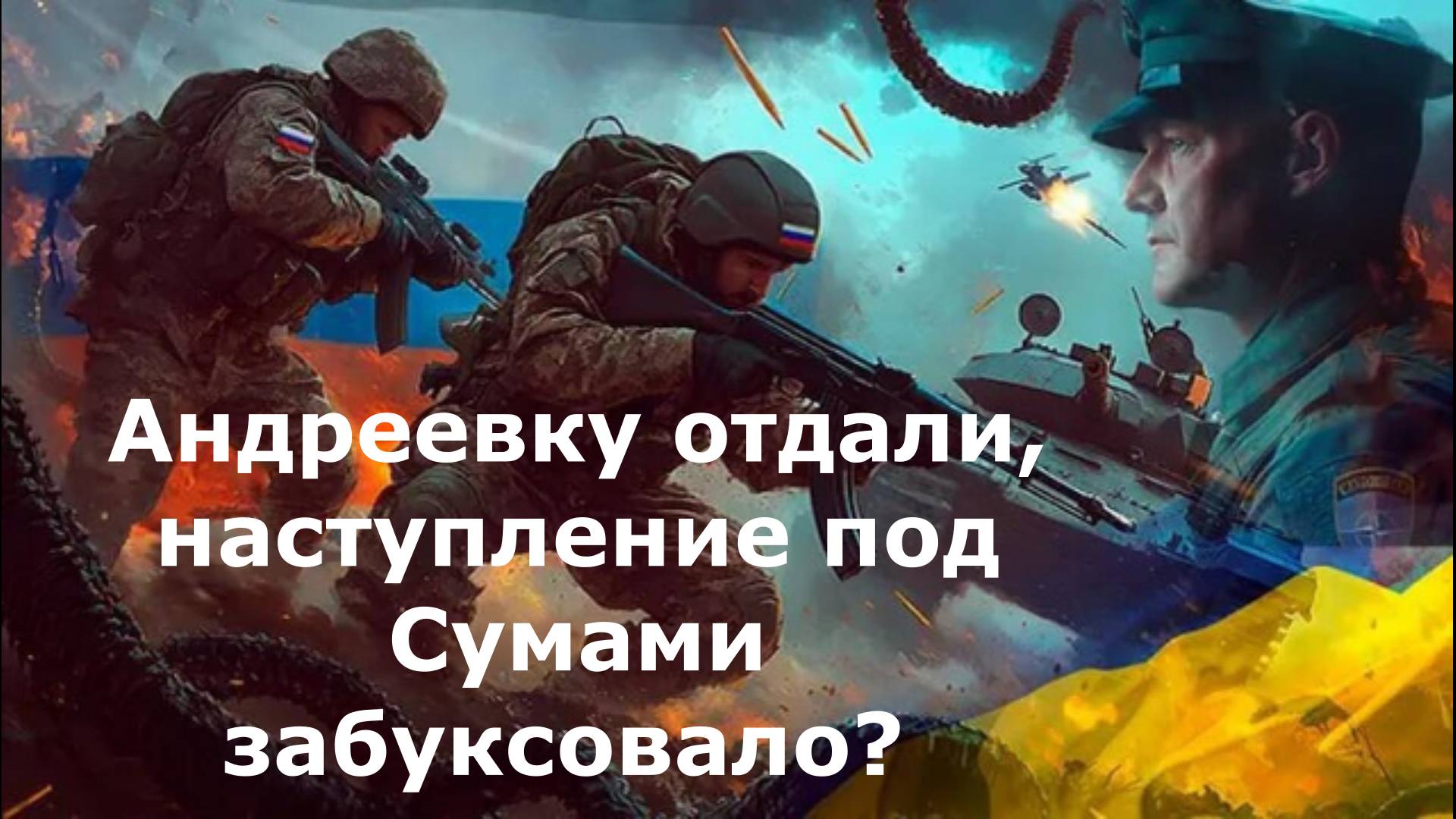 Андреевку отдали, наступление под Сумами забуксовало? Ветеран СВО: "Хватит заполнять отчёты,