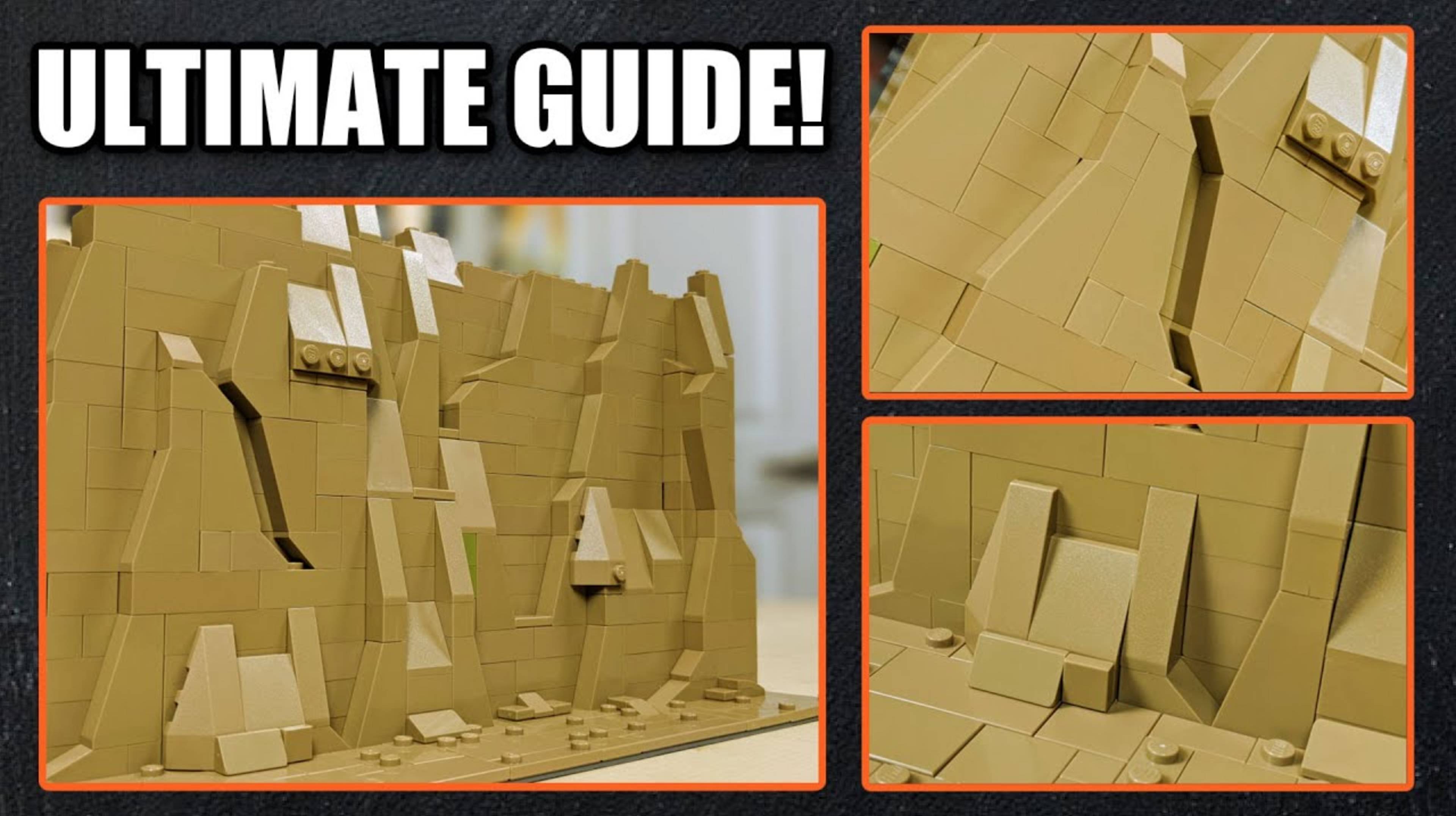 How To Create Stunning Rockwork!  LEGO Moc Tutorial!