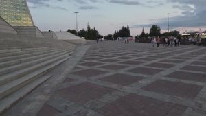 Площадь Салавата Юлаева, летний вечер в Уфе