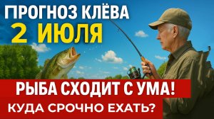 2 ИЮЛЯ ПОДВОДНАЯ ЛИХОРАДКА! Температурный ШОК заставляет рыбу СХОДИТЬ С УМА