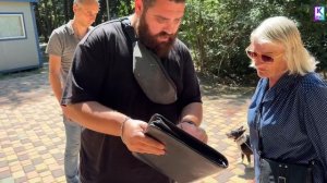 В Казённом парке с владельцами собак провели разъяснительные беседы