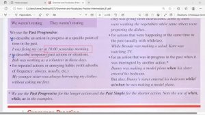 Past Simple vs Past Continuous