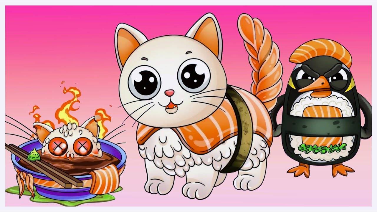 Sprunki🥰 New🦧🍉SYMBIOSIS & Gorillo Watermellondrillo x Pipi Potato & Pussini Sushini #sprunki #fun