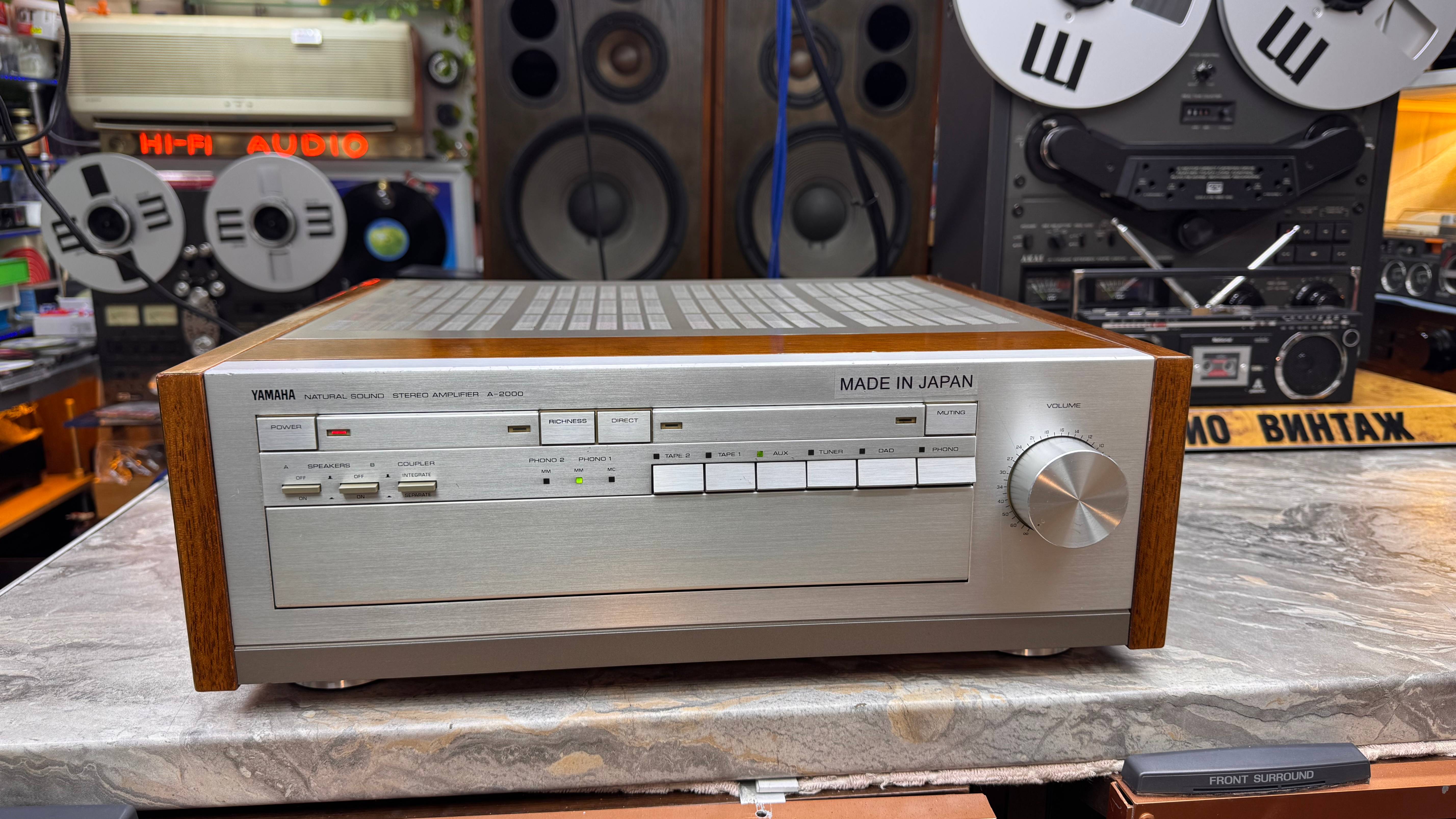 Yamaha A-2000 слушаем и тестим...