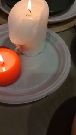 Так романтично тают свечи