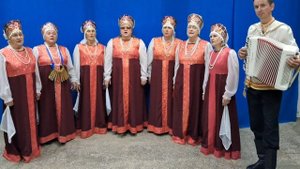 "Россияночка" ,"Есть такая земля" исп.ансамбль "Сударушки"