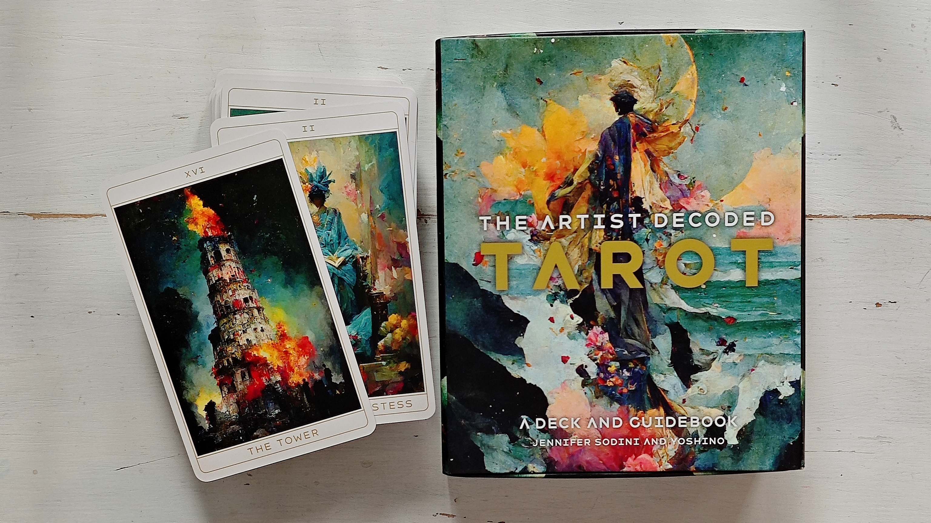 The Artist Decoded Tarot! Моя обожаемая ранняя нейросеть + расклад!