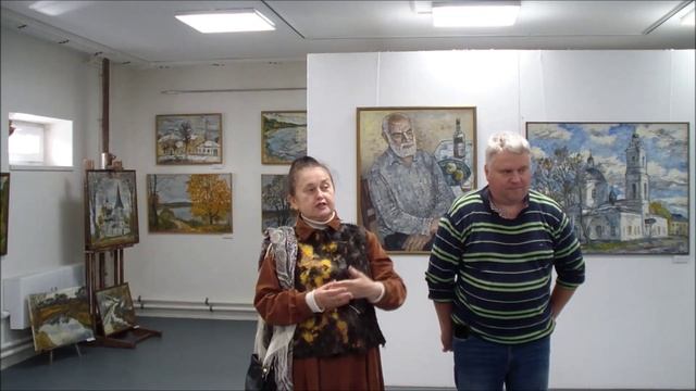 Открытие выставки Федора Помелова "Моя Таруса", Дом творчества МСХ в Тарусе, 21 июня 2025г.