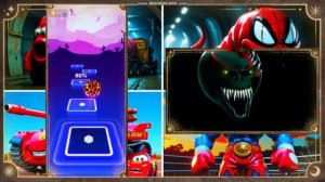 🎥Зараженный голодный ЧЕЛОВЕК-ПАУК против Маккуина, Патрика и СОНИКА БОКСЕРА Крутит колесо - Прыгай