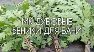 МК Веники дубовые для бани