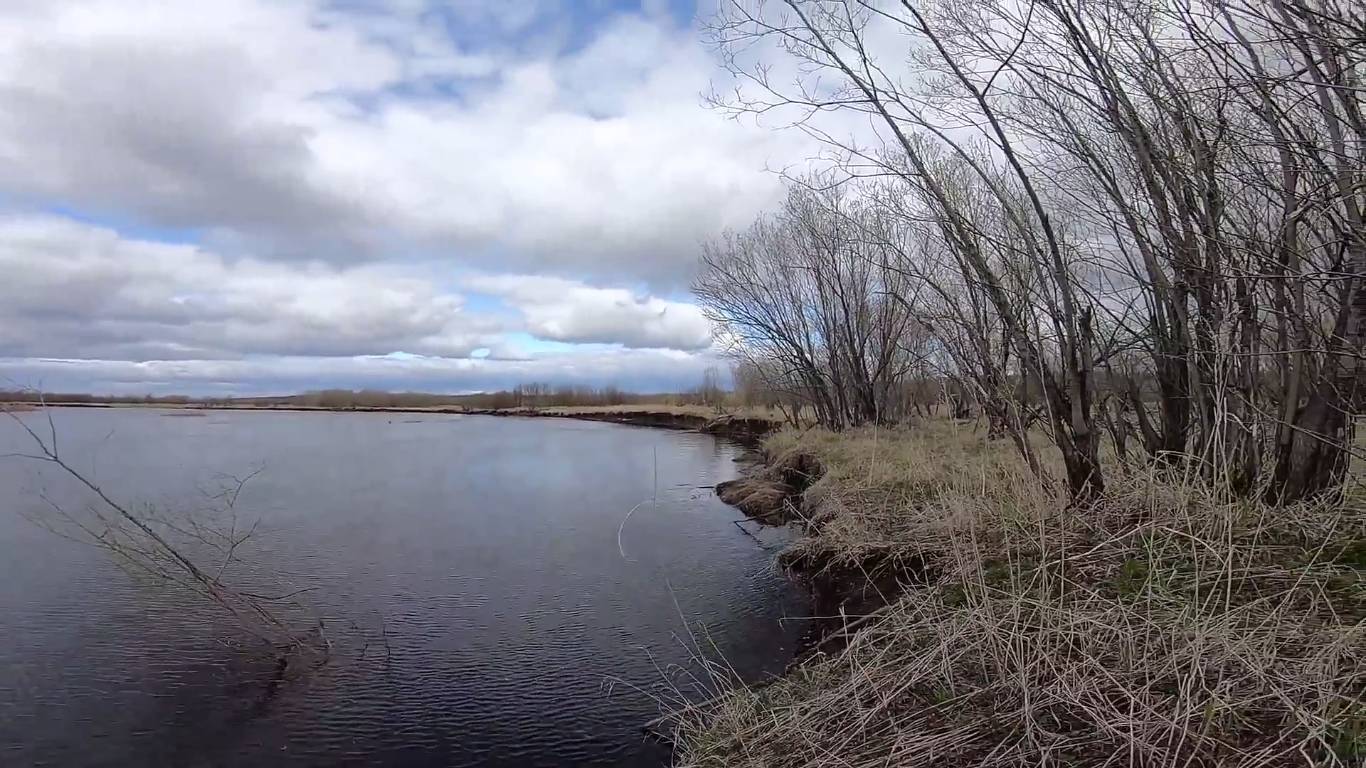 Рыбалка на любимой реке. Ловля сетями. Часть первая.