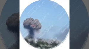 Взрывы в Днепропетровске сегодня днем после прилетов Искандеров по промзоне