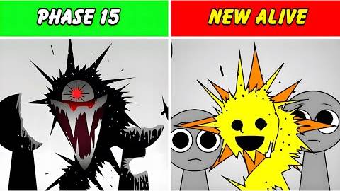 Incredibox Sprunki: Фаза 15, но новая живая версия (новая)