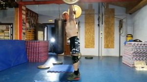 Рывок в стойку 55кг. Дмитрий Горбачев
