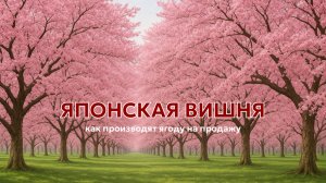 Самая дорогая вишня в мире - удивительная японская сельскохозяйственная технологическая ферма
