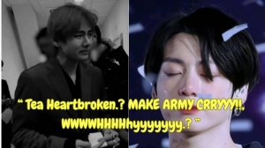 Тэхён больше не мог сдерживаться: уход Чонгука полностью его сломал! АРМИ разбиты сердцами!!