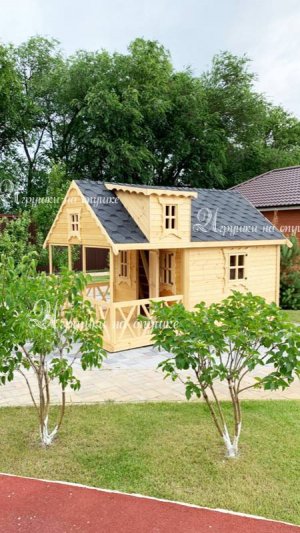 Большой домик на детские площадки