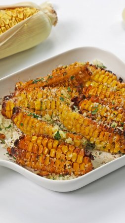 Кукуруза с пармезаном!
